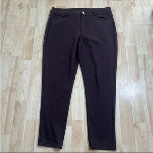 Michael Kors Womens Brown Dress Pants Size 8